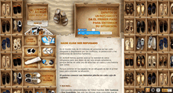Desktop Screenshot of ensuszapatos.es